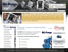 Tablet Screenshot of all-pumps.pl